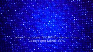 Blue Bliss Laser Starfield Projector