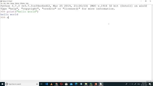 GETTING STARTED WITH PYTHON | INTRODUCTION | PYTHON - PLUSES | WORKING IN PYTHON | FOR BEGINNERS