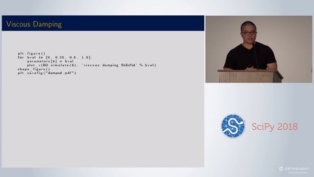 SimuPy: A Python Framework for Modeling and Simulating Dynamical Systems | SciPy 2018 | Margolis