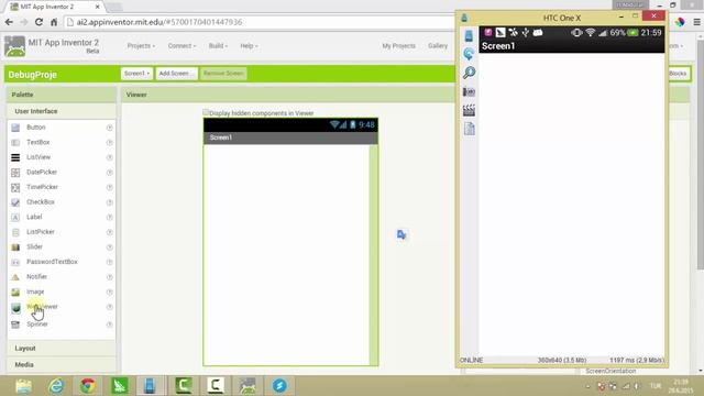 App Inventor 2 Eğitimi 101 - Ders 2: Uygulamanın Test Edilmesi