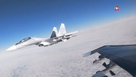 Су-30СМ РФ и Белоруссии отработали совместное патрулирование на учениях «Союзная решимость-2022»
