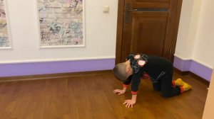 Занятие с НЕЙРОпсихологом. Ползание.