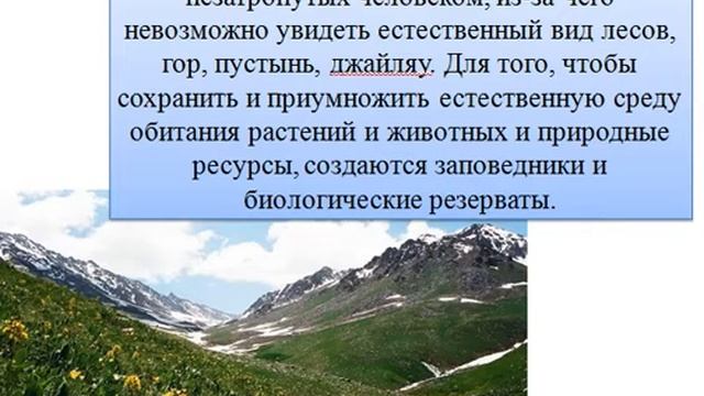 Роль заповедников, заказников, природных памятников и национальных парков