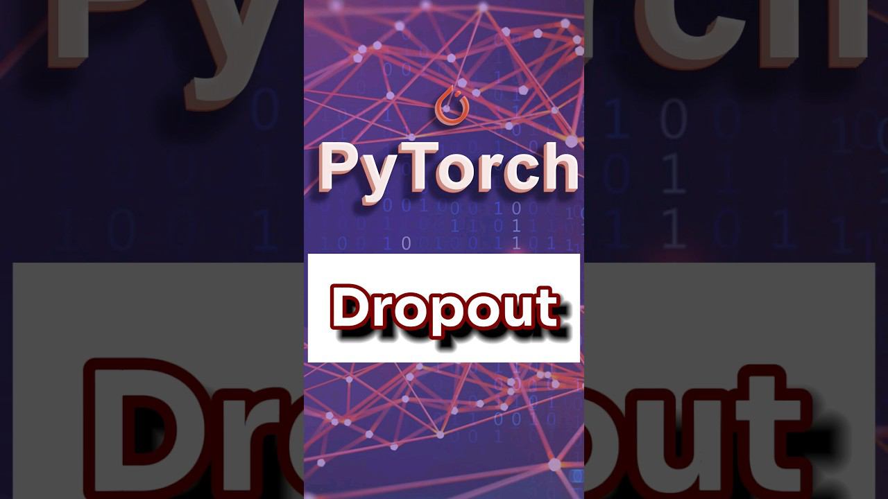 Dropout. Борьба с переобучением. #ai #pytorch смотреть онлайн