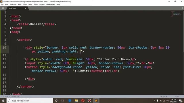 DIV Tag in HTML with CSS Property | Website Development Course in Urdu/Hindi | Lecture # 2 смотреть онлайн