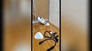 Чистим дом вместе! Обзор паровой швабры Kitfort kt-1007