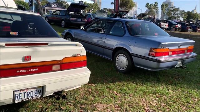 Japanese Classic Car Show 2019:  Long Beach in the 1993 Honda Civic del Sol Si смотреть онлайн