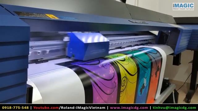 Máy in Roland VF2-640 in decal chất lượng cao, màu sắc chuẩn đẹp смотреть онлайн