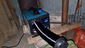 Автономная печь. ИСПЫТАНЕЕ.