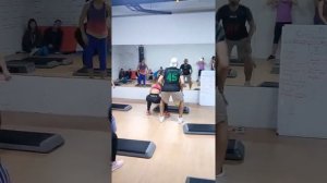 Функциональный степ.Разучивание связок