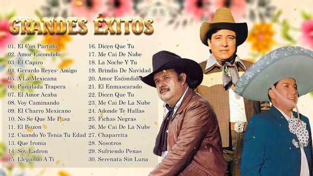 CORNELIO REYNA,GERARDO REYES,MIGUEL ACEVES MEJIA 30 SUPER CANCIONES RANCHERAS VIEJITAS PERO BONITA смотреть онлайн