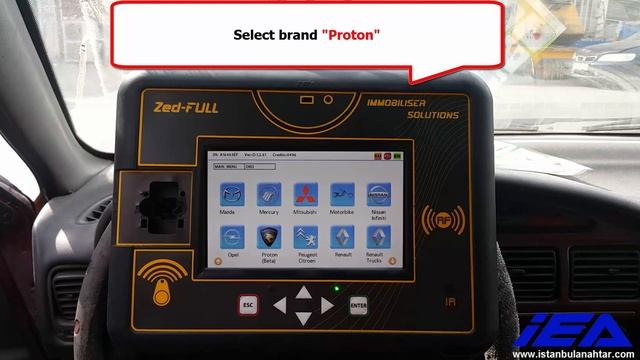 Proton 8C Transponder OBD Key Programming with Zed FULL