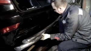 ОБВЕС НА ЛИФАН , НЕ ЖЕРТВУЯ ФАРКОПОМ И ЗАМЕНА ПОДСВЕТКИ НОМЕРА.