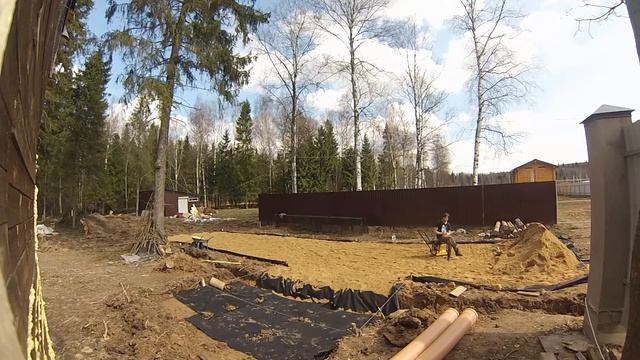 4. Этап. Дорога из бетонных плит своими руками смотреть онлайн