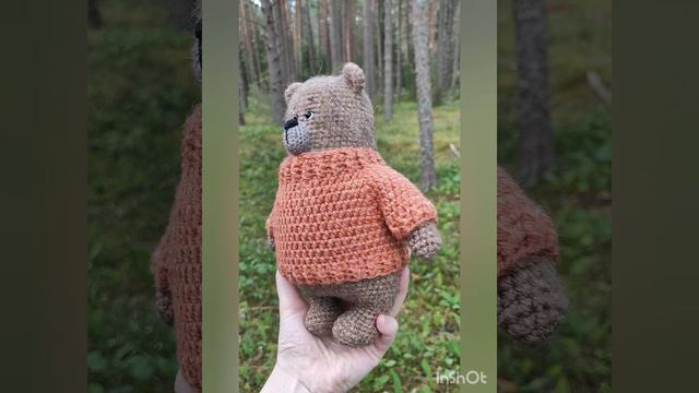 Мишки вязаные