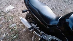 Обзор без слов suzuki gsx 1100f katana.