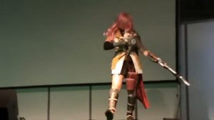 Paris Manga Septembre 2012 concours cosplay individuel - Lightning - Final Fantasy XIII