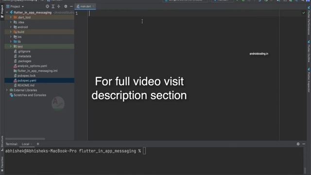 Flutter : Improve user engagement by sending instant message with multiple fields | amplifyabhi