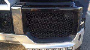 Установка переднего бампера Amg, Brabus, на Mercedes w463 g- class