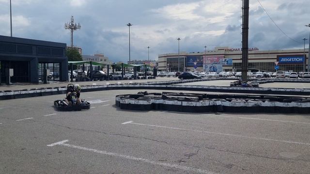 Картинг у Красной площади в Краснодаре