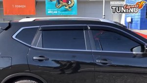 Ветровики Nissan X-Trail T32 / Дефлекторы окон Ниссан Х-Трейл Т32 / Тюнинг и запчасти / Cobra Tuning