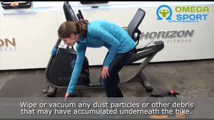 Техническое обслуживание велотренажера Horizon Fitness