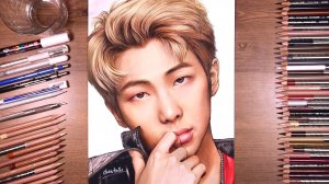Drawing BTS RM (Rap Monster)   drawholic