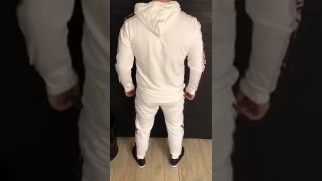 Спортивный костюм GUCCI D2789 белый видео