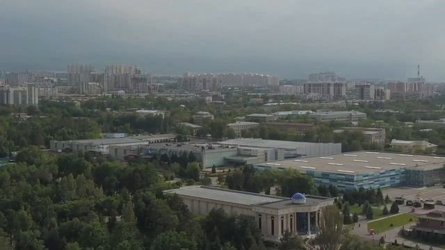 Алматы с высоты (ВДНХ) смотреть онлайн