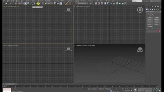Урок 3ds max. Интерфейс программы 3ds max. Урок-01 смотреть онлайн