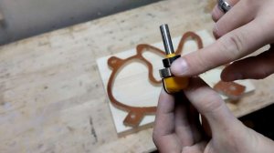 Менажница "Лисичка" ручным фрезером