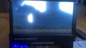 Автомагнитола 1 din с выдвижным экраном