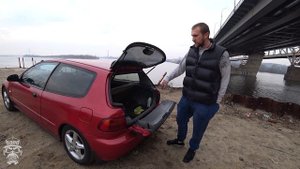 Обзор Honda Civic 5: Красный дьявол ? / Лучший вариант для корча / Редкая на вторичке ? #KONGBAND