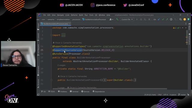 Java Annotation Processing | Oscar Camacho | Java ON 2022