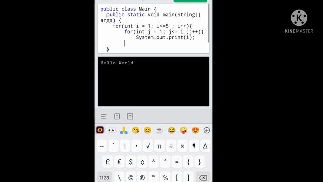 #pattern #java #class9 #classes #introduction #loops #nestedforloop #nestedloops