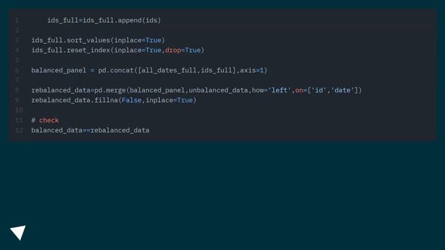 Fill in gaps in panel data using Python Pandas смотреть онлайн