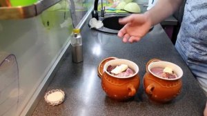 РЯБЧИК С КАРТОШКОЙ В ДУХОВКЕ + БРУСНИЧНЫЙ СОУС