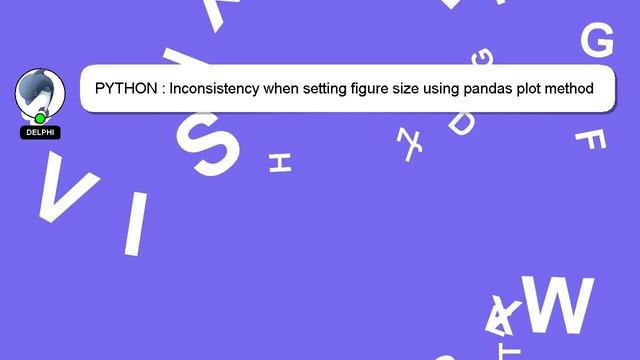 PYTHON : Inconsistency when setting figure size using pandas plot method