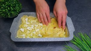 Без Возни и Заморочек! Ленивый ВКУСНЫЙ и Быстрый пирог из Лаваша и Творога!