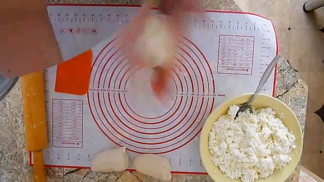 Как готовить Вареники с Творогом (Тесто на Кипятке)
