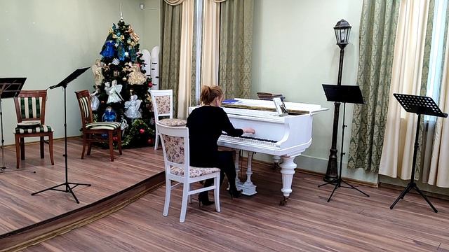 "Белые ночи" - пьеса для фортепиано, композитор Жанна Габова