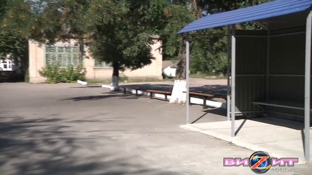 Автобусная остановка п.г.т.Партизаны смотреть онлайн