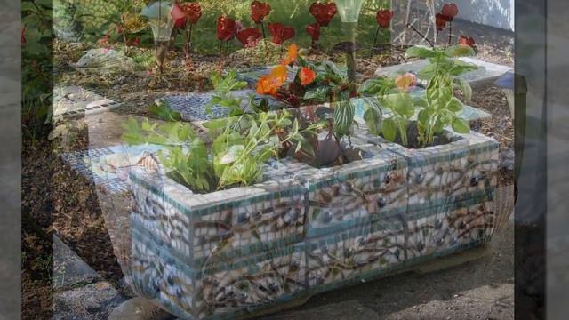Кашпо для цветов своими руками. Идеи как сделать уличные вазоны для украшения дачи и сада смотреть онлайн