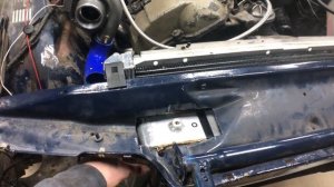 БМВ Е34 М50 ТУРБО / Установка интеркулера и BLOW OFF на м50 / часть 4