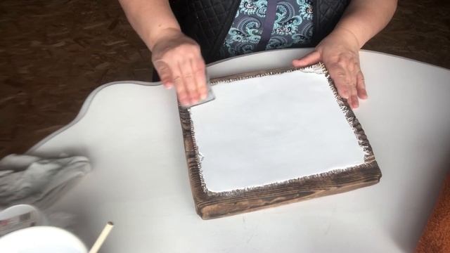 Декупаж иконы своими руками из трех частей. ЧАСТЬ 1.