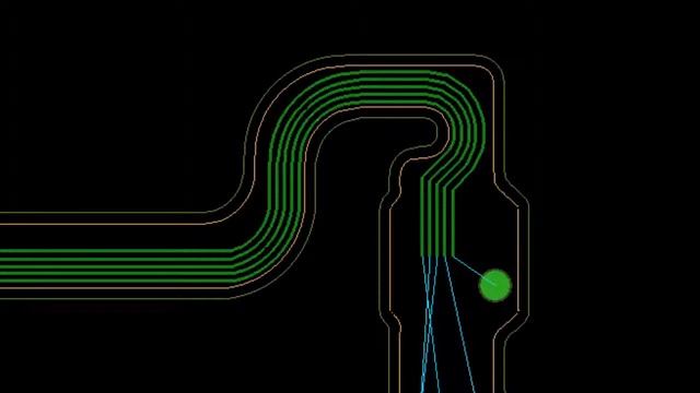 Трассировка вдоль контура в OrCAD смотреть онлайн