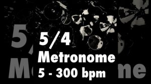 Metronome 5/4 - 15 bpm