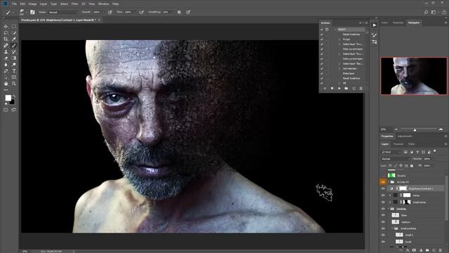 Infinity Dispersion Photoshop Action