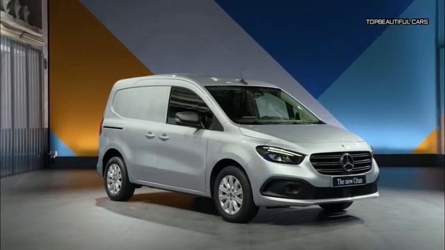 2022 Mercedes Benz Citan 112 CDI-Helvite Silver-Exterior Interior and Drive смотреть онлайн