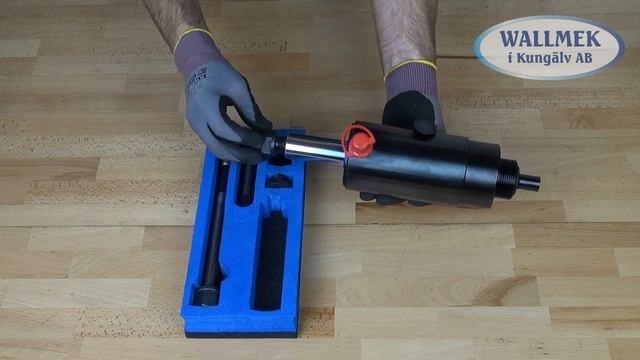 Комплект цилиндра гидравлического на  22 тонн с ударным штоком